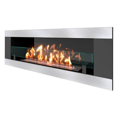 Биокамин LONG 1200V Small (SteelHeat)