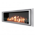 Сталь рамка Биокамин LONG 1500 (SteelHeat)