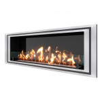 Сталь рамка Биокамин LONG 1500 XL (SteelHeat)