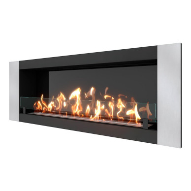 Биокамин LONG 1500V XL (SteelHeat)