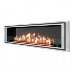 Сталь рамка Биокамин LONG 1800 (SteelHeat)