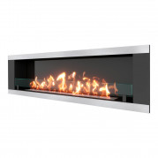 Биокамин LONG 1800H (SteelHeat)