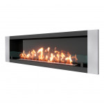 Стекло Биокамин LONG 1800V (SteelHeat)