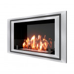 Сталь рамка Биокамин LONG 900 (SteelHeat)