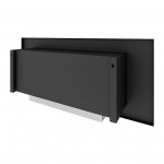 Сзади Биокамин LONG 900H Small (SteelHeat)