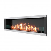 Биокамин ONE 1700H (SteelHeat)