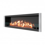 Биокамин ONE 1700V (SteelHeat)