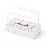 Белый Биокамин VERONA 4 цвета (SteelHeat)