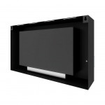 Сзади Биокамин WALL LONG 900 (SteelHeat)