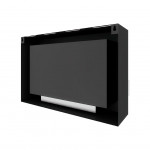 Сзади Биокамин WALL ONE 800 (SteelHeat)