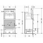 Чертеж Топка UNIVERS 201B PACK PN (Supra)