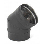 Отвод 45° моно MC Black (ТиС)