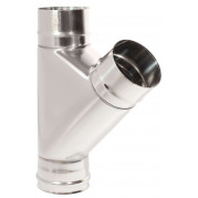 Тройник 45° моно AISI 304 (ТиС)