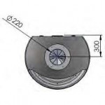 Чертеж 2 Камин DORIA FRONTAL (Traforart)