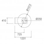 Чертеж 3 Камин FANCY (Traforart)