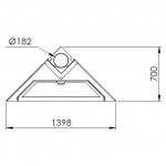 Чертеж 3 Камин FOXI RINCON (Traforart)