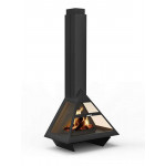 Закрытый пьедестал Камин ADMETO FRONTAL VERTICAL (Traforart)