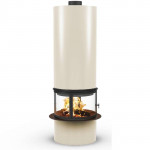 Ral со стеклом Камин DIAMANTE (Traforart)