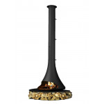 Пьедестал Ø1200 Камин DORIA CENTRAL 2 CARAS (Traforart)