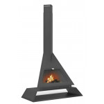 малый с дровником Камин FOXI FRONTAL (Traforart)