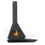 Большой с дровником Камин FOXI RINCON (Traforart)