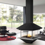 Со стеклом Камин GAIA (Traforart)