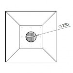 Чертеж 2 Камин GAIA (Traforart)