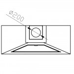 Чертеж 3 Камин MADRID Frontal (Traforart)