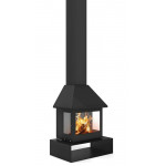 Большой пьедестал Камин SANDRA FRONTAL (Traforart)