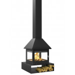 Большой пьедестал Камин SANDRA CENTRAL (Traforart)