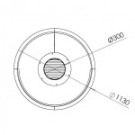 Чертеж 2 Камин ZEUS (Traforart)