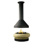 Без стекла Камин ZEUS (Traforart)