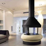 Со стеклом Камин ZEUS (Traforart)