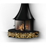 Цилиндрический пьедестал Камин LORENA FRONTAL (Traforart)