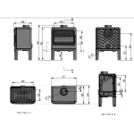 Чертеж Печь Leopard (Firebird)