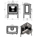  Печь Everest F11 (Litkom)