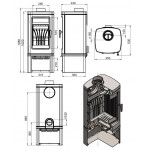  Печь Everest H12M (Litkom)