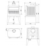  Печь Everest M12 (Litkom)