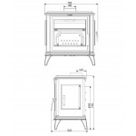 Чертеж Печь Everest S13 (Litkom)
