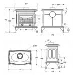  Печь Везувий T-13K (Litkom)