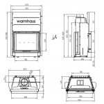  Топка Flat 87/70H (Warmhaus)