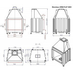  Топка Open Flat 80/60 (Warmhaus)
