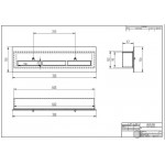 Чертеж Топливный блок ZeFire 700 с крышкой внутри (ZeFire)