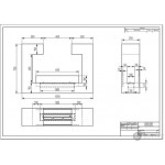 Чертеж Биокамин ARCHWAY (ZeFire)