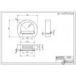 Чертеж Биокамин BARREL (ZeFire)