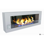 Белый Биокамин CONSTANT 1200 (2 варианта) (ZeFire)