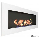 Белый Биокамин ELLIOT 1500 3 варианта (ZeFire)