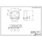 Чертеж Биокамин ENIGMA (ZeFire)