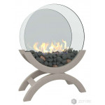 Белый Биокамин IRIS Mini (ZeFire)