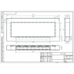 Чертеж Биокамин ORION 1500 (ZeFire)